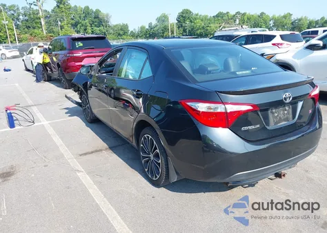 2014 Toyota Corolla S z USA, uszkodzony, nr VIN 2T1BURHE3EC136721